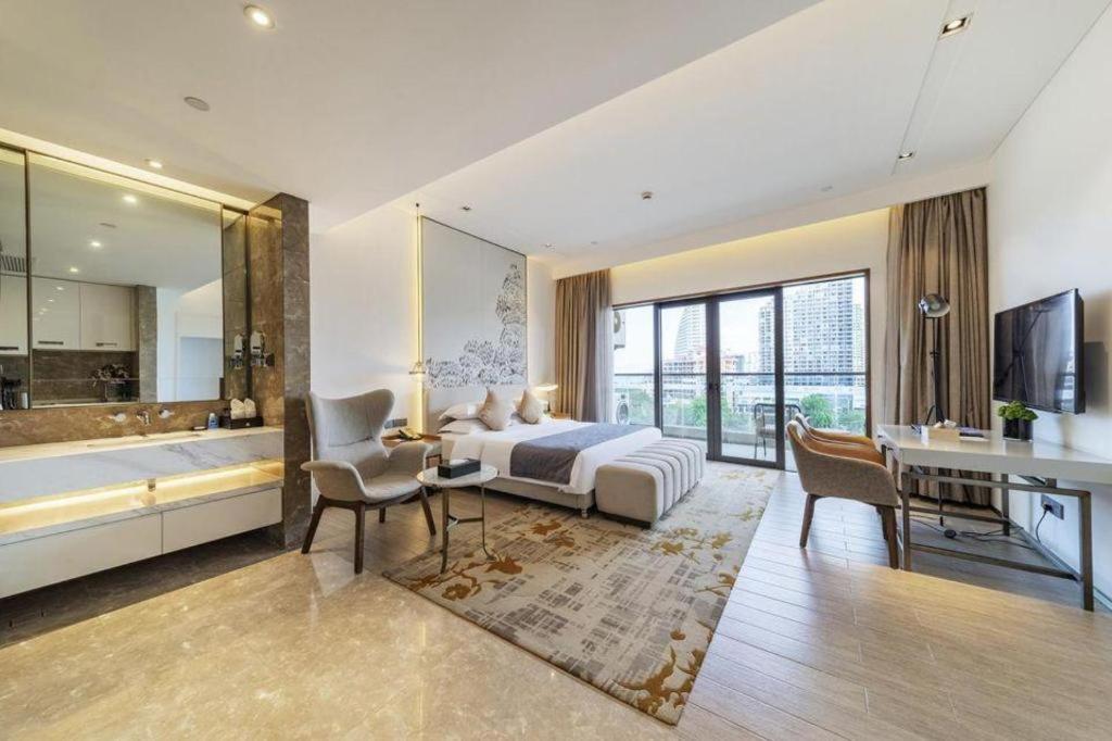 Rock Platinum Sea View Hotel Sanya Luaran gambar