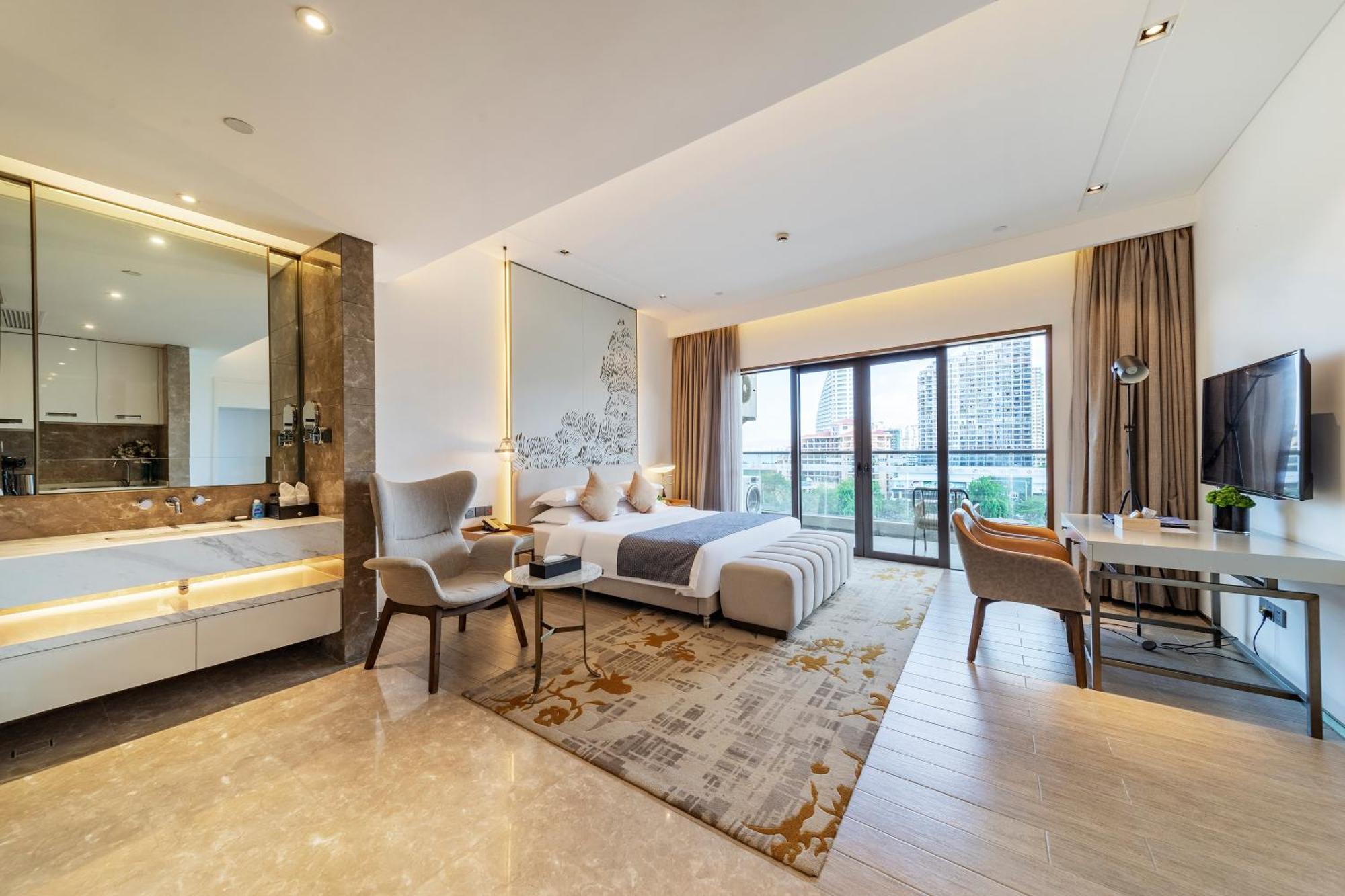 Rock Platinum Sea View Hotel Sanya Luaran gambar